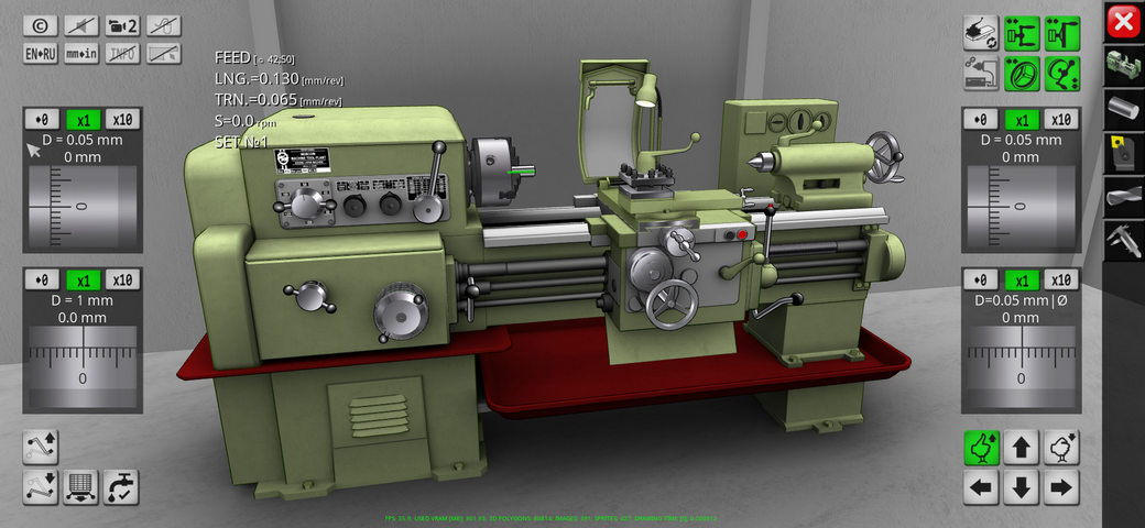 Lathe Machine Simulator